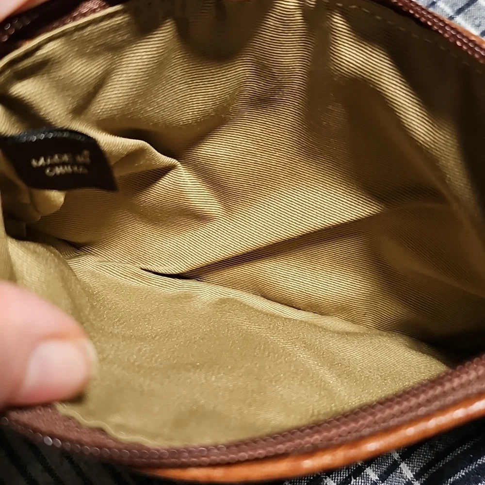 Coach leather wristlet Brown - Picture 4 of 4